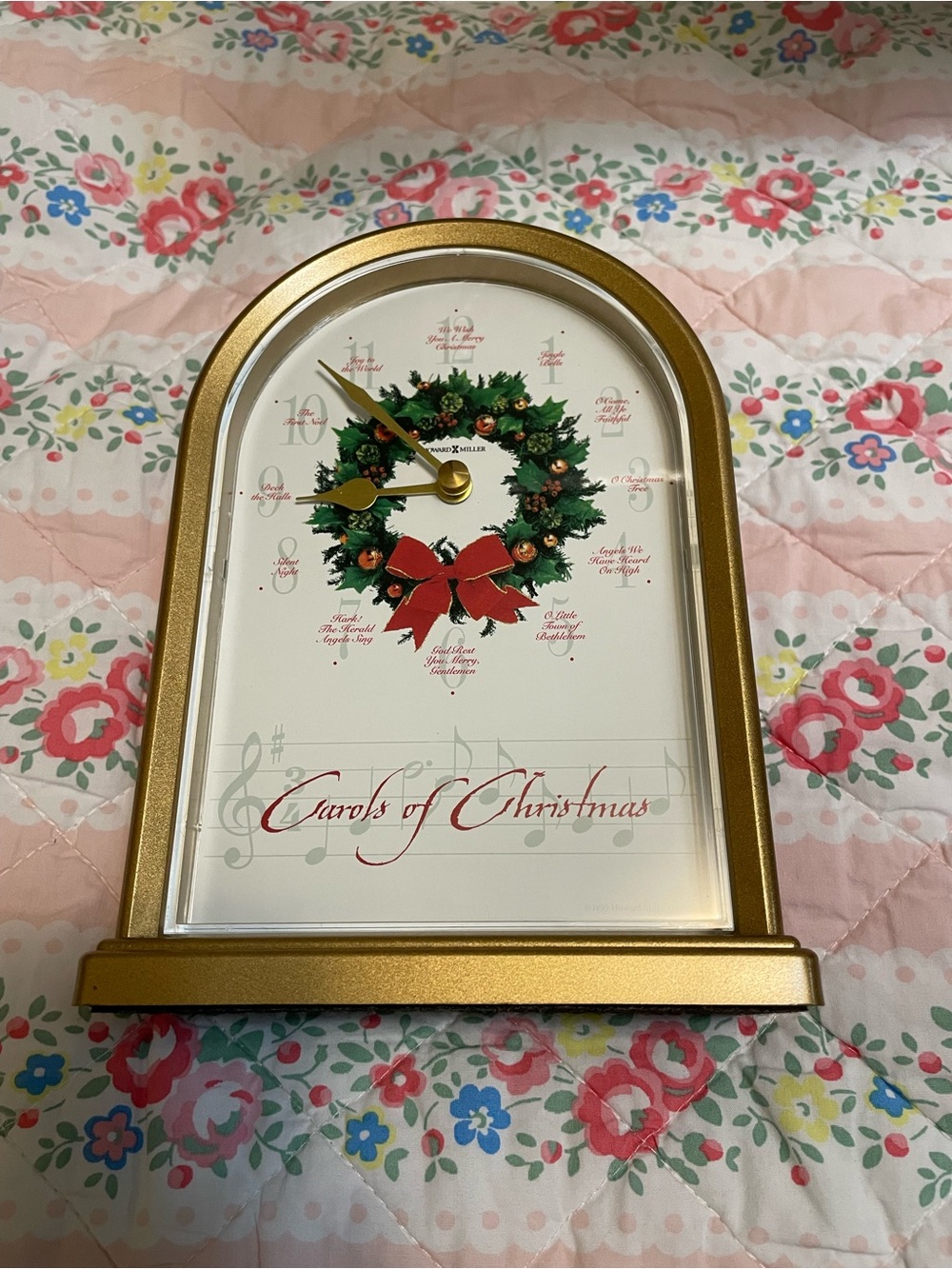 Howard Miller Carols of Christmas II Clock